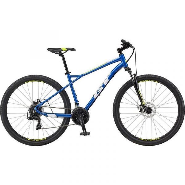 gt aggressor sport kids mountain bike blue 29