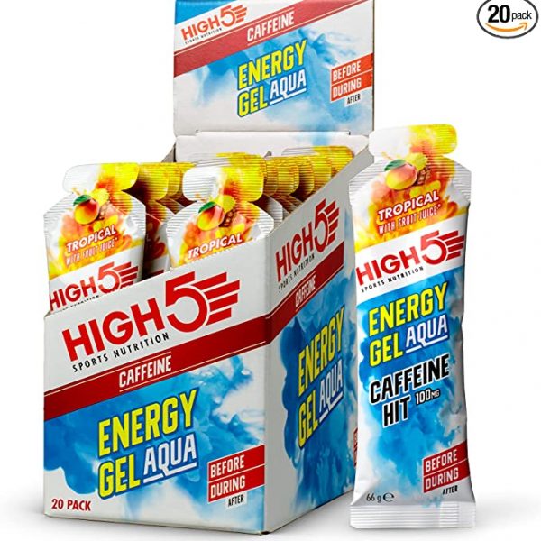 HIGH5 Energy Gel Caffeine 800g tropical