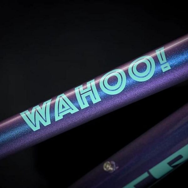 Trek Wahoo Purple 20 Kids Bike Branding