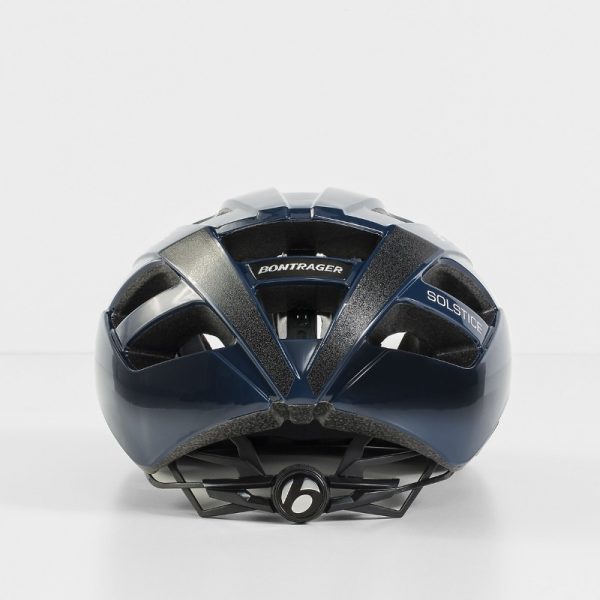Bontrager Navy Solstice Bike Helmet Rear