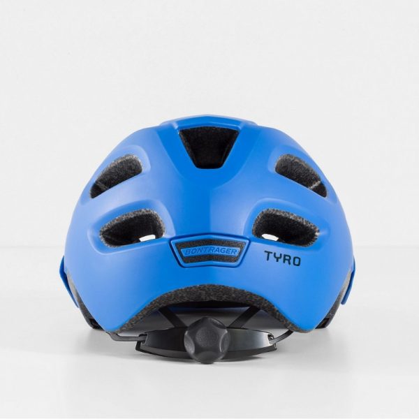 Bontrager Tyro Child Helmet Blue Back of Helmet