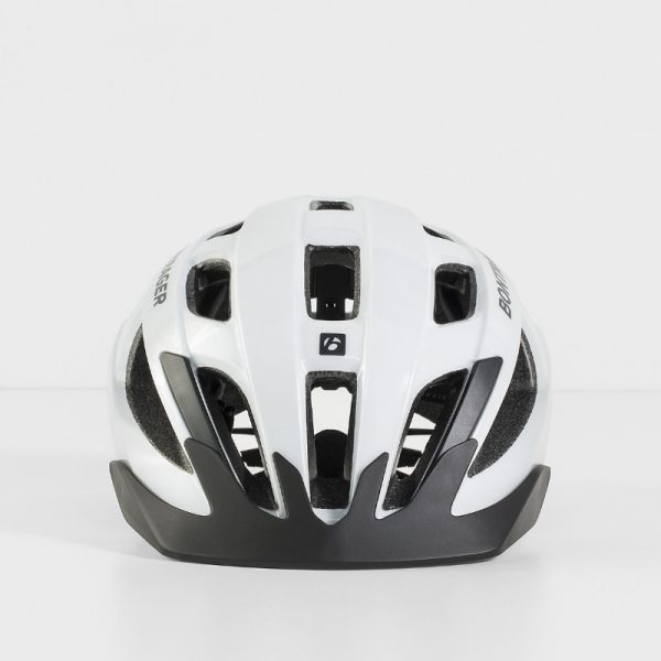 Bontrager White Solstice Bike Helmet Front