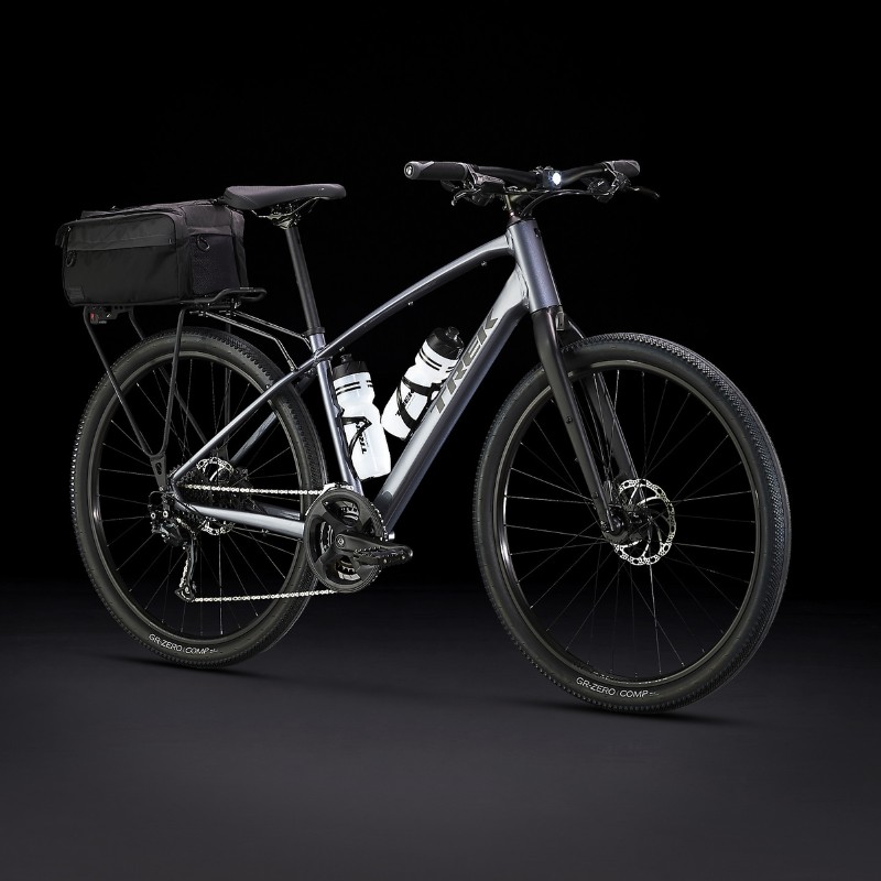 Trek Dual Sport 3 Equipped 2024 Hybrid Bike - Galactic Grey