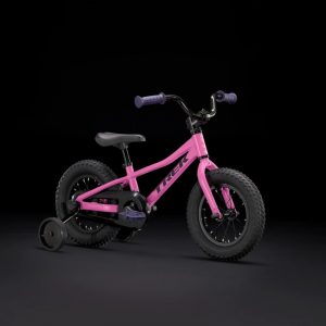 Trek Precaliber 12 Flamingo Pink Kids Bike with Stabilisers (3)