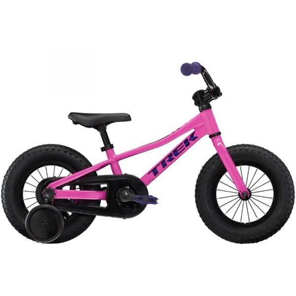 Trek Precaliber 12 Pink Kids Bike with Stabilisers (4)