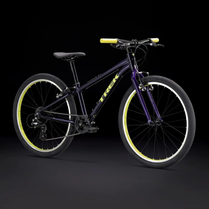Trek Wahoo 24 Kids Hybrid Bike Purple Abyss - Westport Bikes