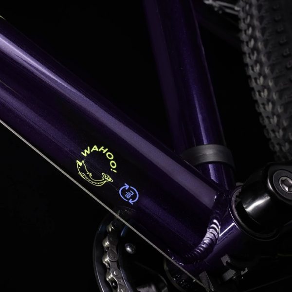 Trek Wahoo 26 Kids Hybrid Bike Purple Abyss (2)