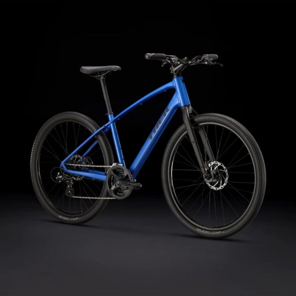 Trek Dual Sport 1 Hybrid Bike Alpine Blue (1)