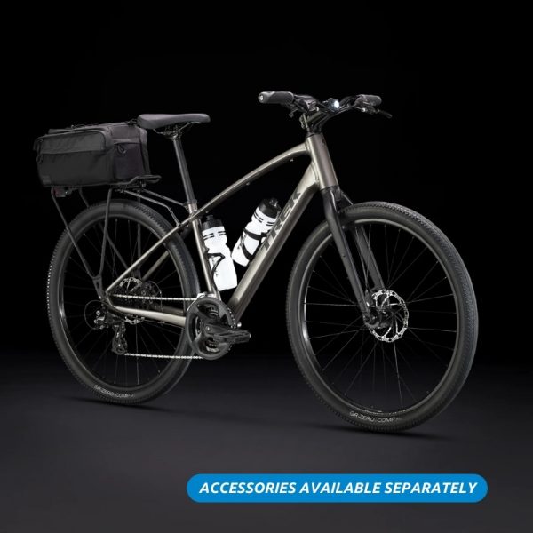 Trek Dual Sport 1 Hybrid Bike Mercury Grey (5)