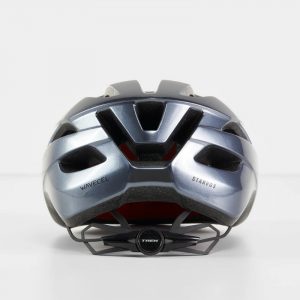 Trek Starvos WaveCel Cycling Helmet Grey Gloss Rear