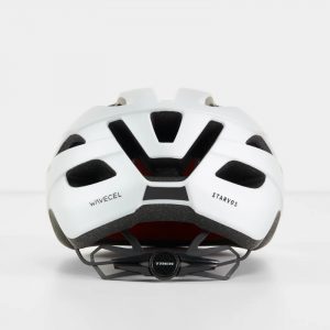 Trek Starvos WaveCel Cycling Helmet White Rear