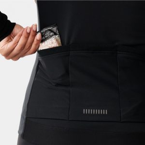 Trek Circuit Thermal Long Sleeve Cycling Jersey Black (8)