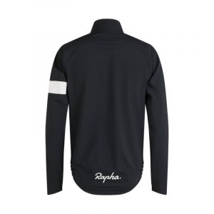 Rapha Core Cycling Rain Jacket Black (1)