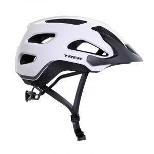 Trek White Solstice Bike Helmet