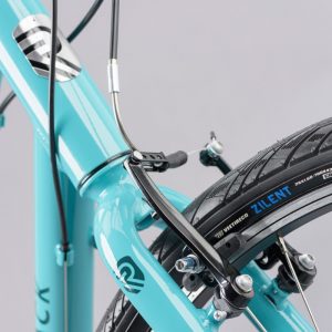 Ridgeback Comet Hybrid Bike Open Frame Aqua Blue (2)