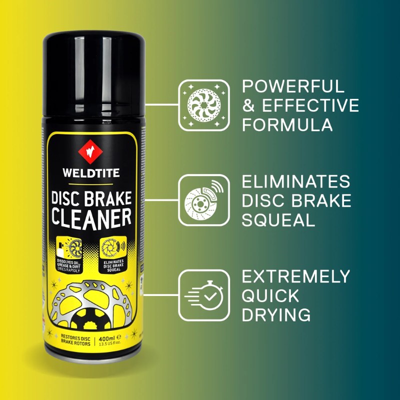 Weldtite Disc Brake Cleaner Benefits