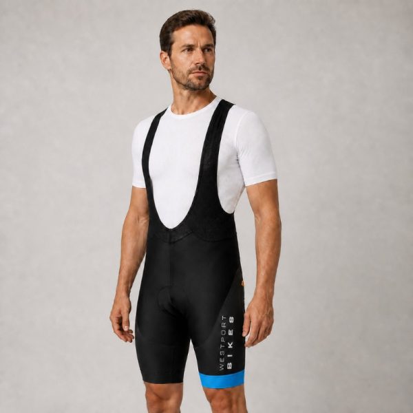 Westport Bikes Black Cycling Bib Shorts Bike Kit