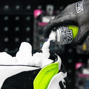 Muc Off Foam Fresh Cleaner in use